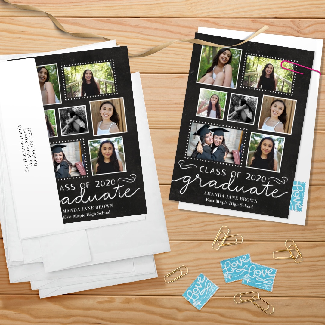 Create unique graduate party invitations